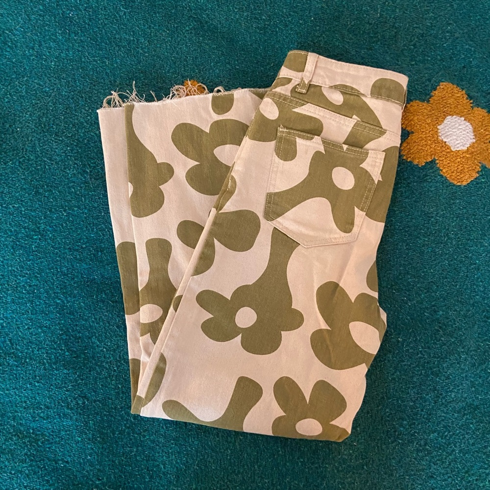 Bailey Rose Patterned Pants - image 1